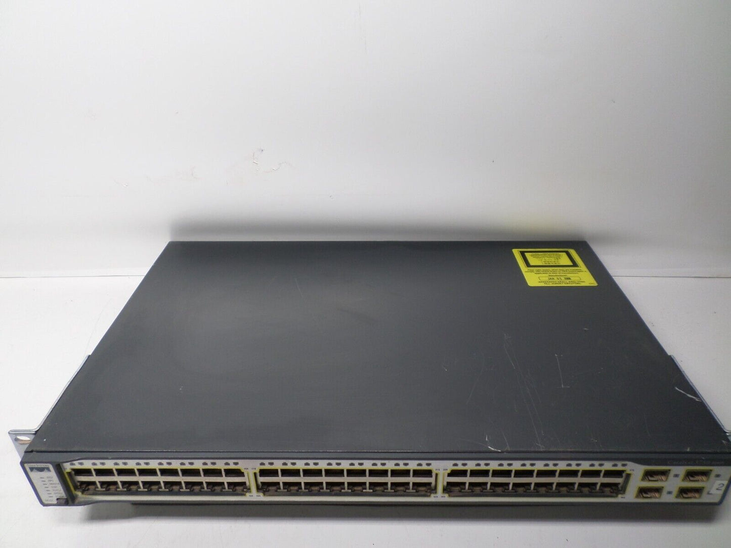 Cisco WS-C3750-48TS-S 48 Port Switch - FREE PRIORITY SHIPPING