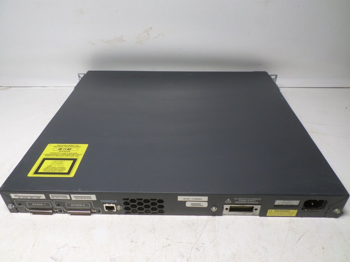 CISCO WS-C3750G-48PS-S 48-Port Gigabit Switch