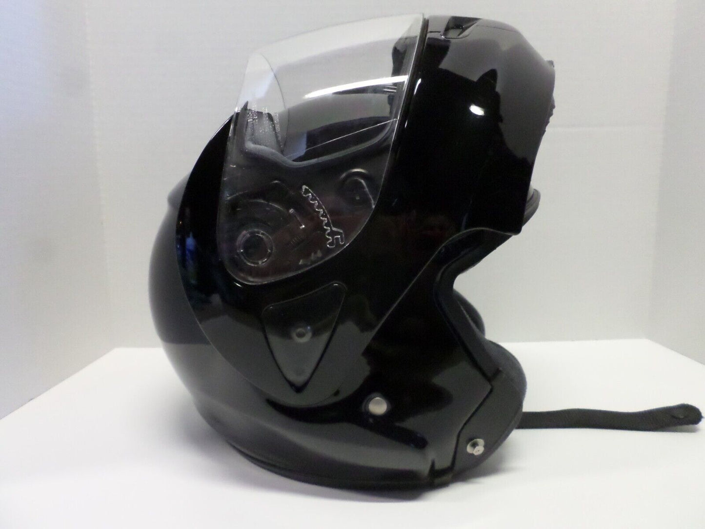SHOEI MULTITEC Modular Motorcycle Helmet- Size M - Gloss Black
