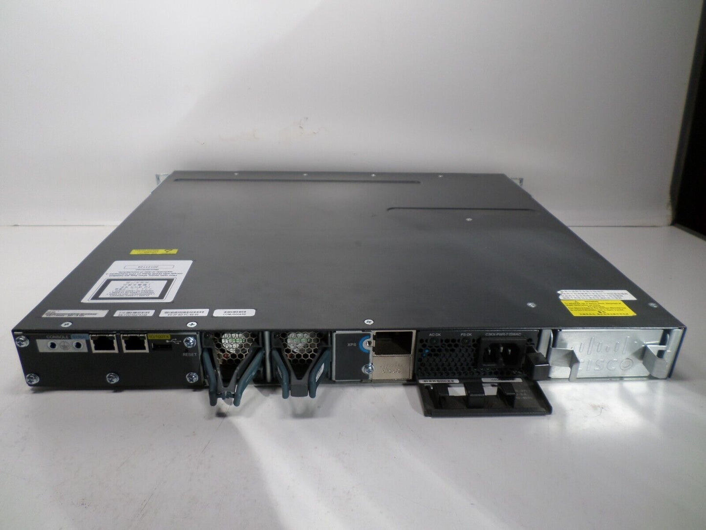 Cisco WS-C3560X-24P-S 3560X 24 Port Gigabit Ethernet Switch w/ C3KX-NM-10G