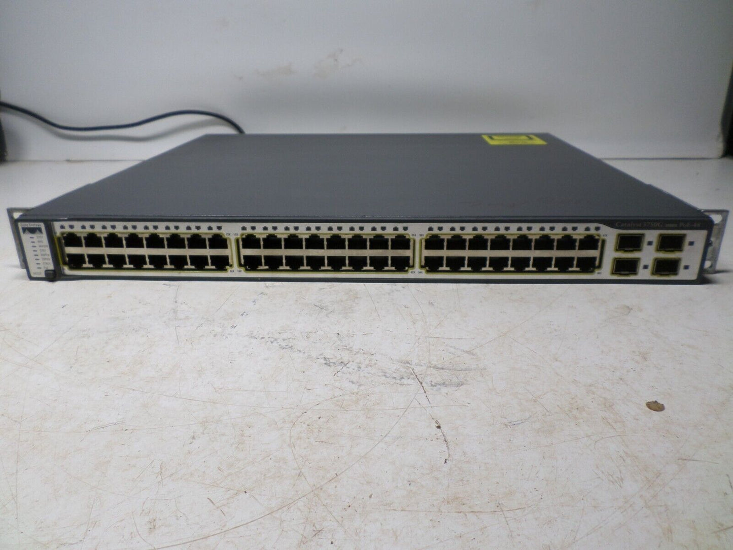 CISCO WS-C3750G-48PS-S 48-Port Gigabit Switch