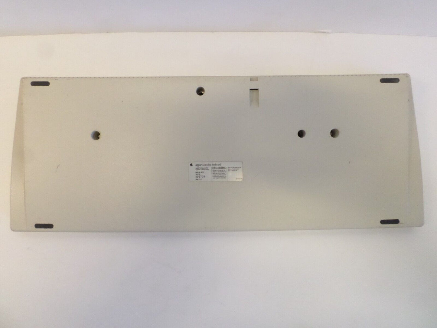 Apple Extended Keyboard Macintosh SE IIgs ADB Bus M0115 With Mouse & Cable! RARE