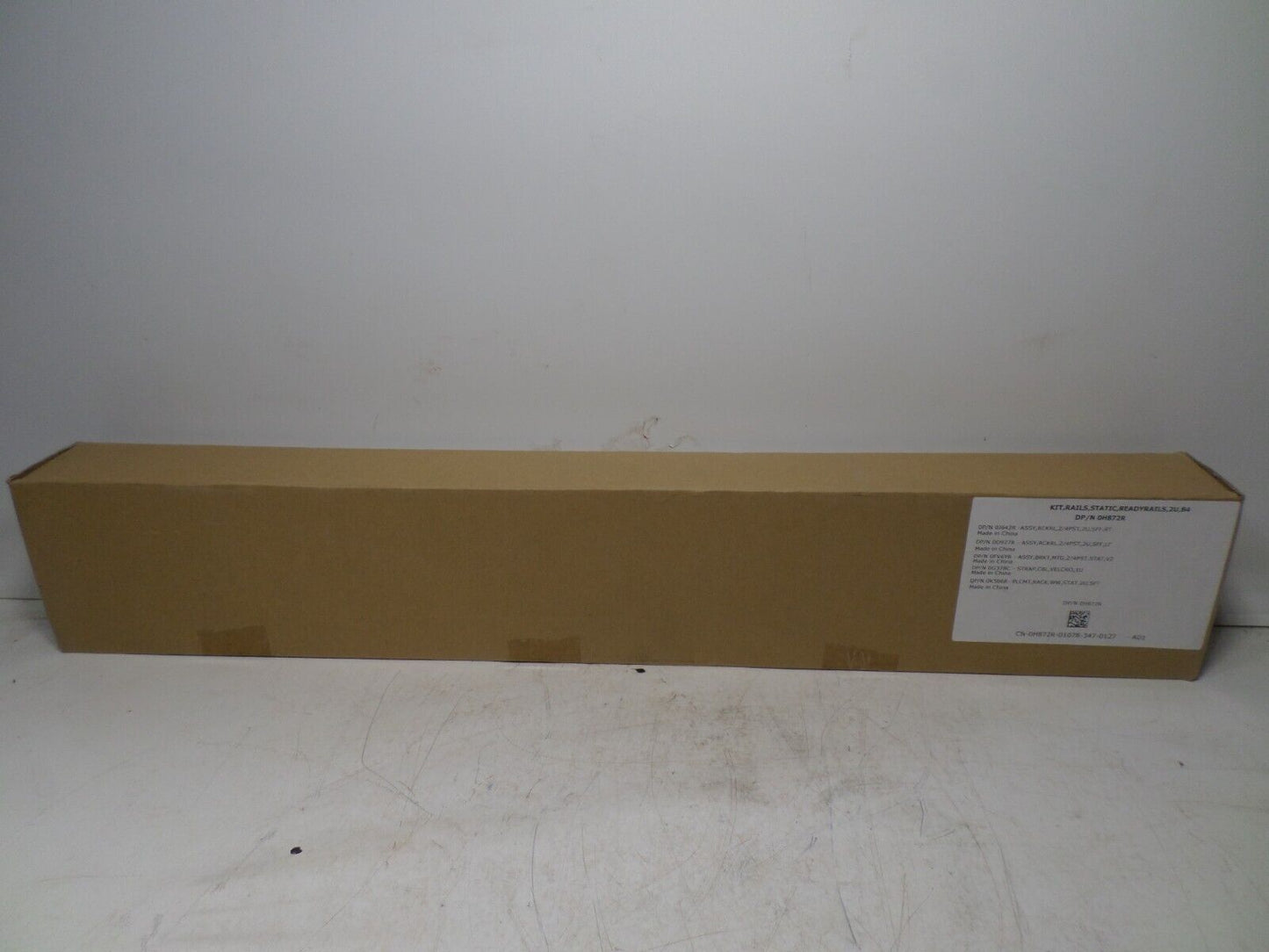 2U Static Rails for Dell R510 R520 R530 R540 R720 R730 R740 R820R6525R7525