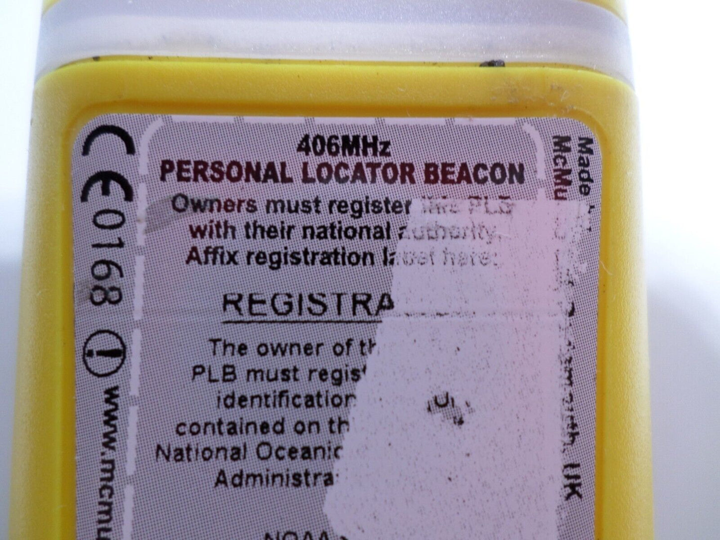McMurdo FAST FIND 210 Personal Locator Beacon With GPS