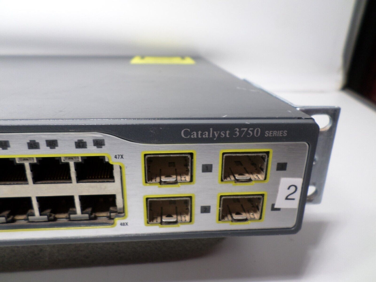 Cisco WS-C3750-48TS-S 48 Port Switch - FREE PRIORITY SHIPPING