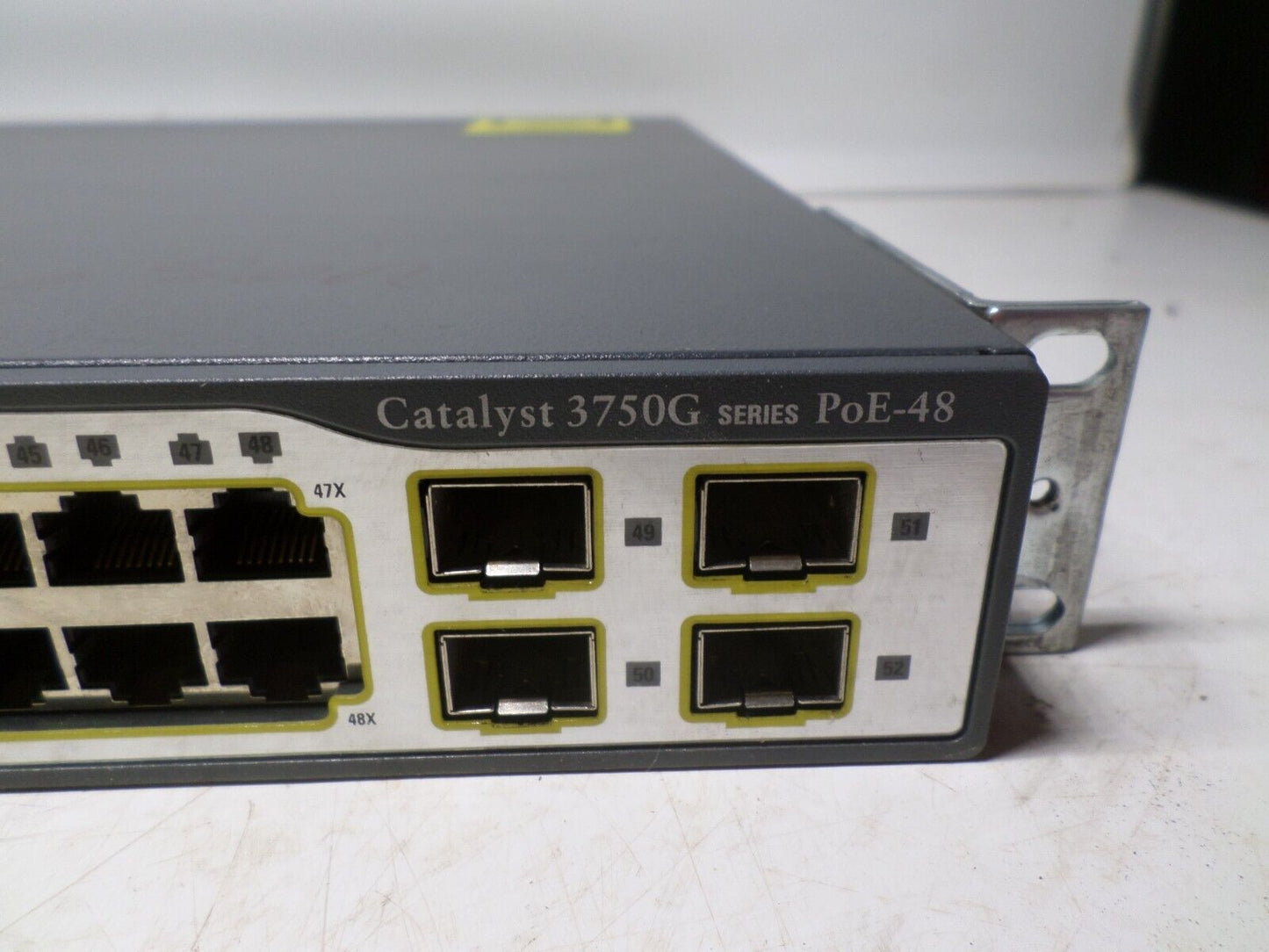 CISCO WS-C3750G-48PS-S 48-Port Gigabit Switch