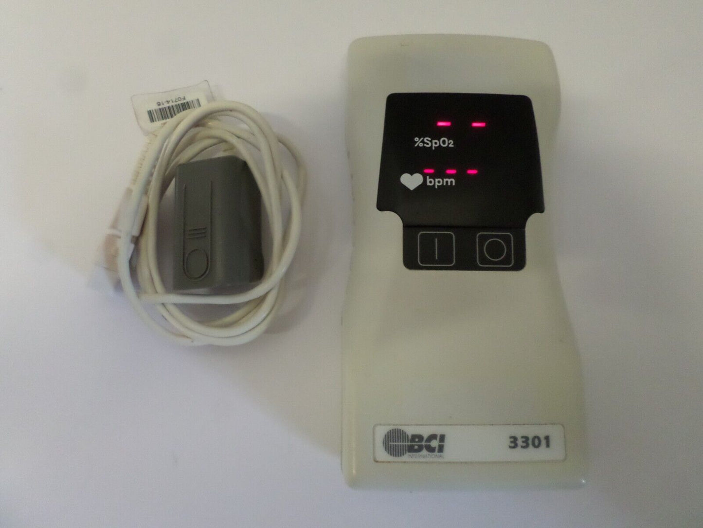 BCI 3301 OXIMETER with 3304 Spo2 Pulse-ox Probe