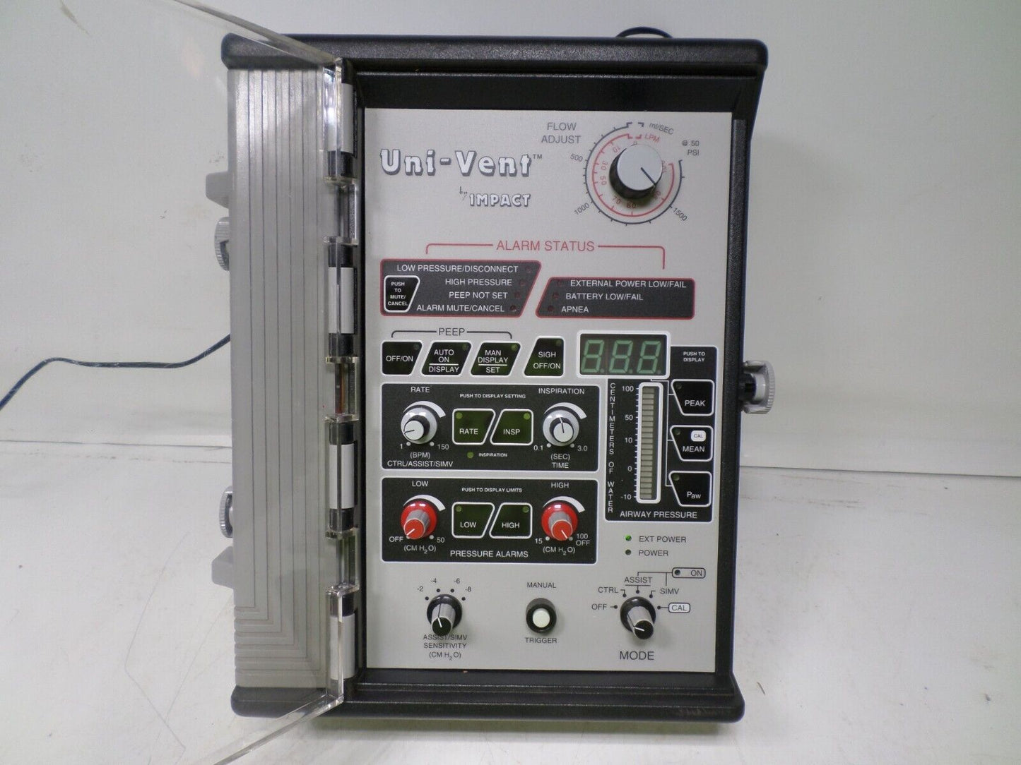 Impact EAGLE Uni-Vent Model 750 PORTABLE VENTILATOR