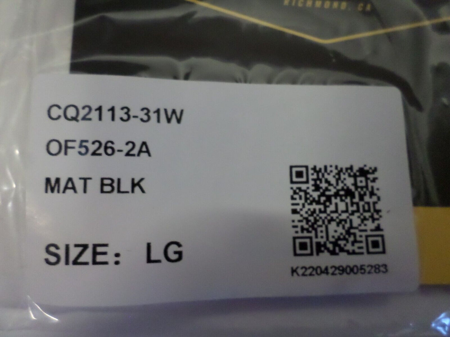 Street And Steel Oakland Motorcyle Helmet SIZE L - Matte Black