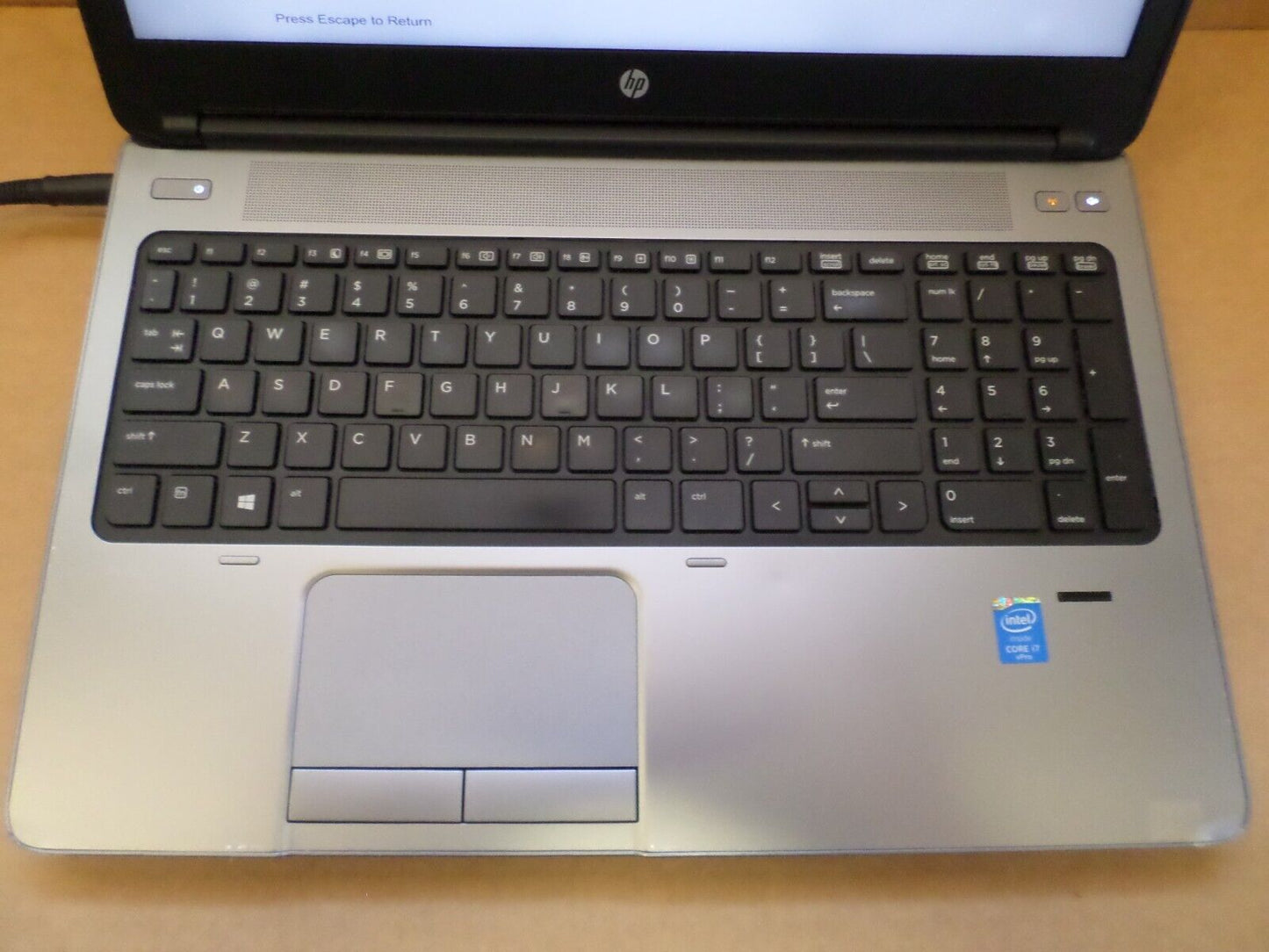 HP ProBook 650 G1 - Intel i7-4610M 3GHz 8Gb Ram 500GB HDD