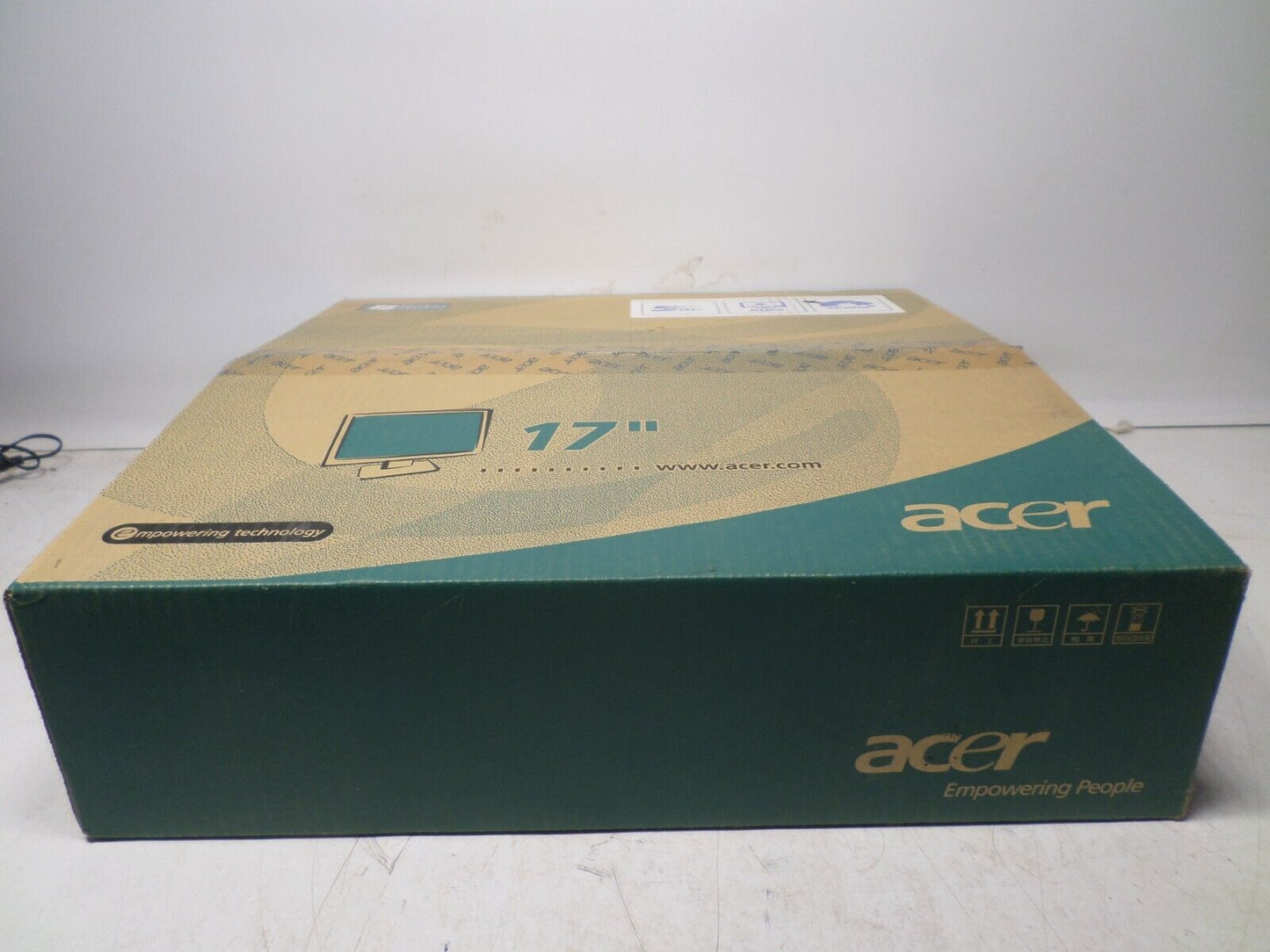 Acer AL1716 Bbd 17" LCD Black Monitor New In Original Box