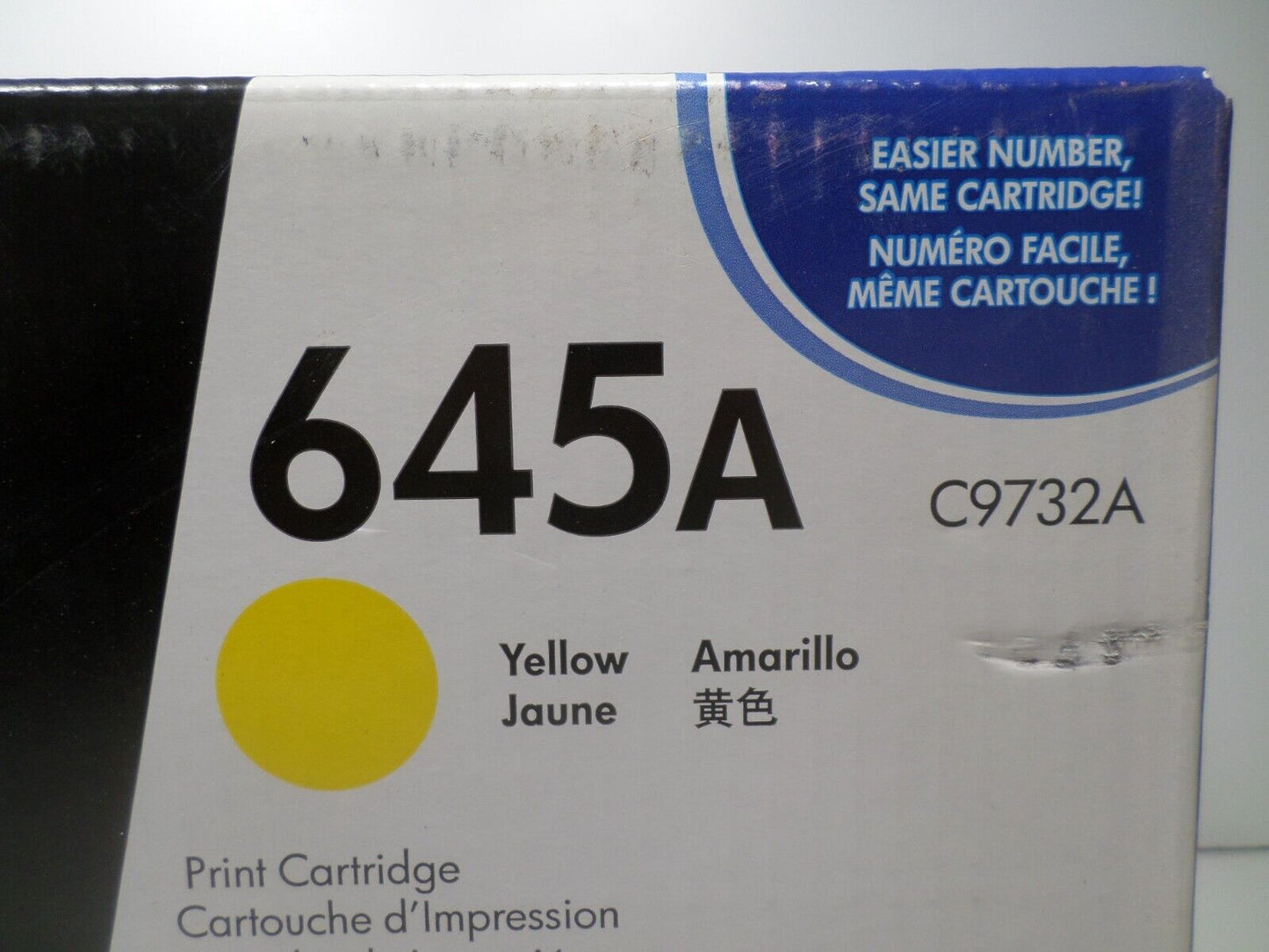 **SEALED** HP LaserJet 5500/5550 645A C9732A Yellow Toner Cartridge