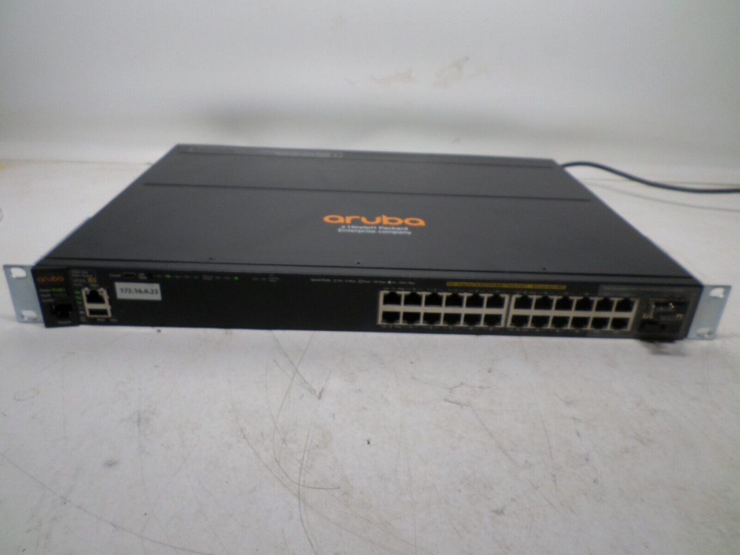 HP Aruba | J9727A | 2920-24G 24 Port PoE Gigabit Switch - WITH EARS