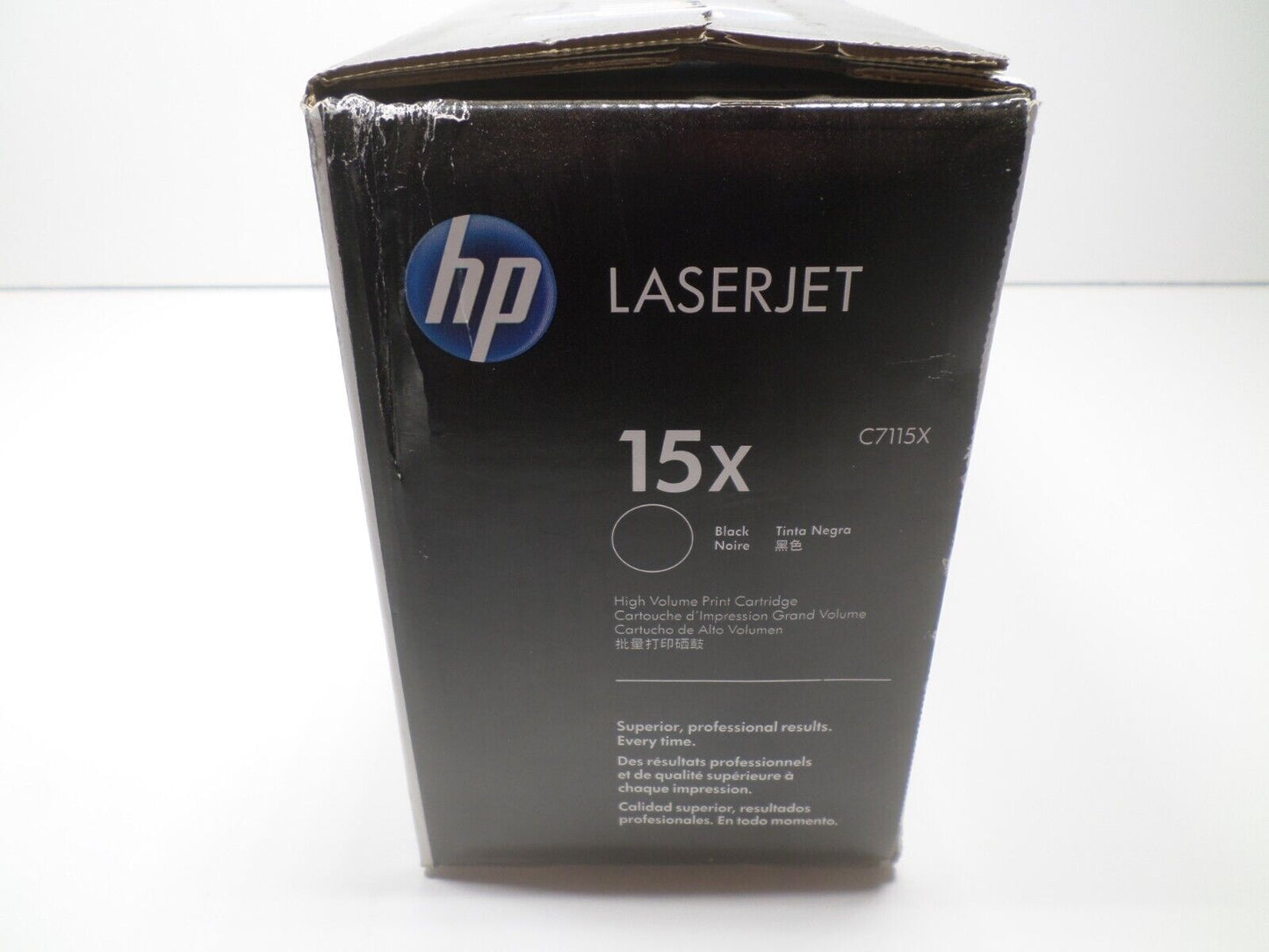 Genuine HP 15x (C7115X) Black Toner Cartridge / New