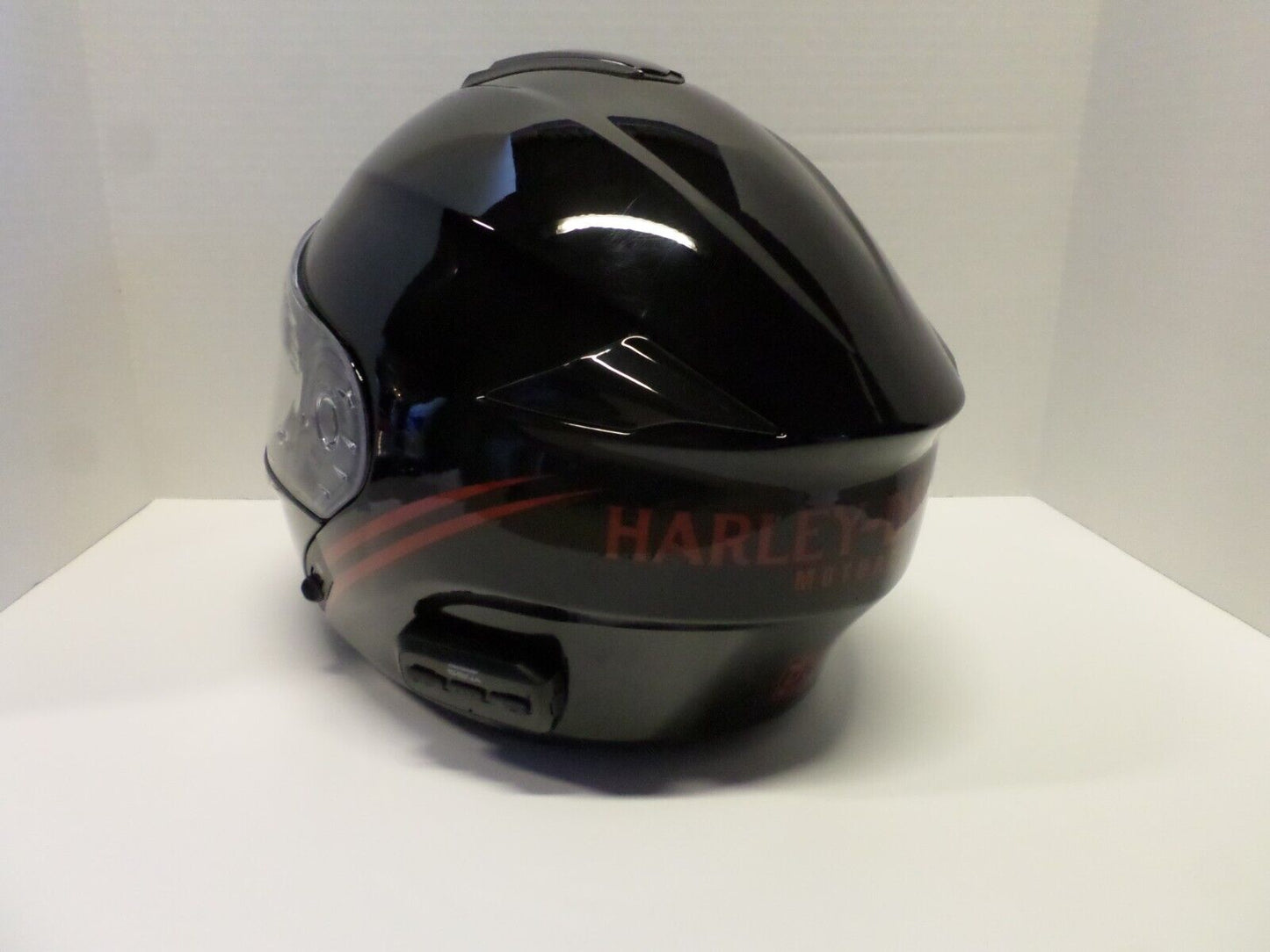 Harley Davidson Outrush-R N03, Modular BLUETOOTH Helmet - Gloss Black-Size Large