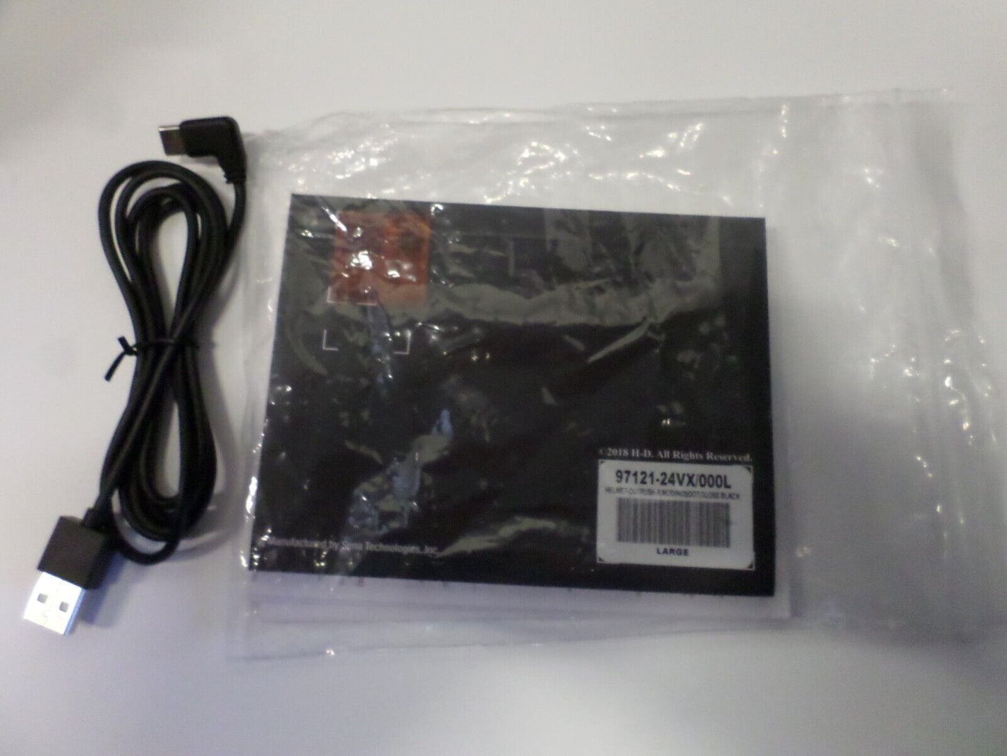 Harley Davidson Outrush-R N03, Modular BLUETOOTH Helmet - Gloss Black-Size Large