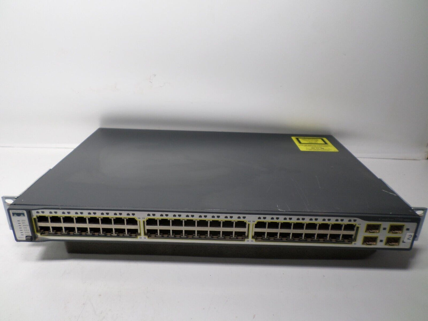 Cisco WS-C3750-48TS-S 48 Port Switch - FREE PRIORITY SHIPPING