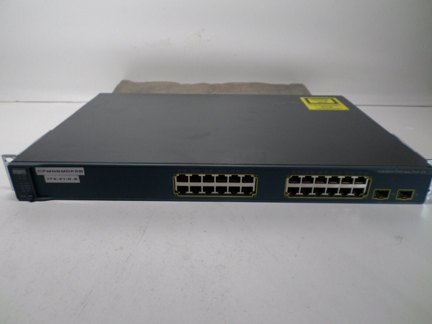 Cisco Catalyst 3560 WS-C3560-24PS-S 24 Port Fast PoE Ethernet Switch