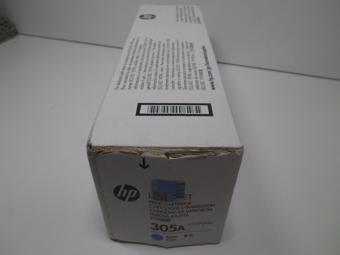HP Genuine 305A (CE411A) Cyan LaserJet Toner Cartridge • New