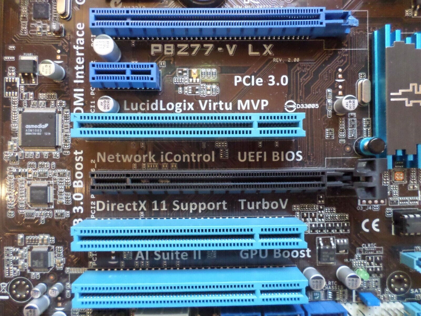 ASUS P8Z77-V LX, LGA 1155, Intel Motherboard, I/O Plate Included