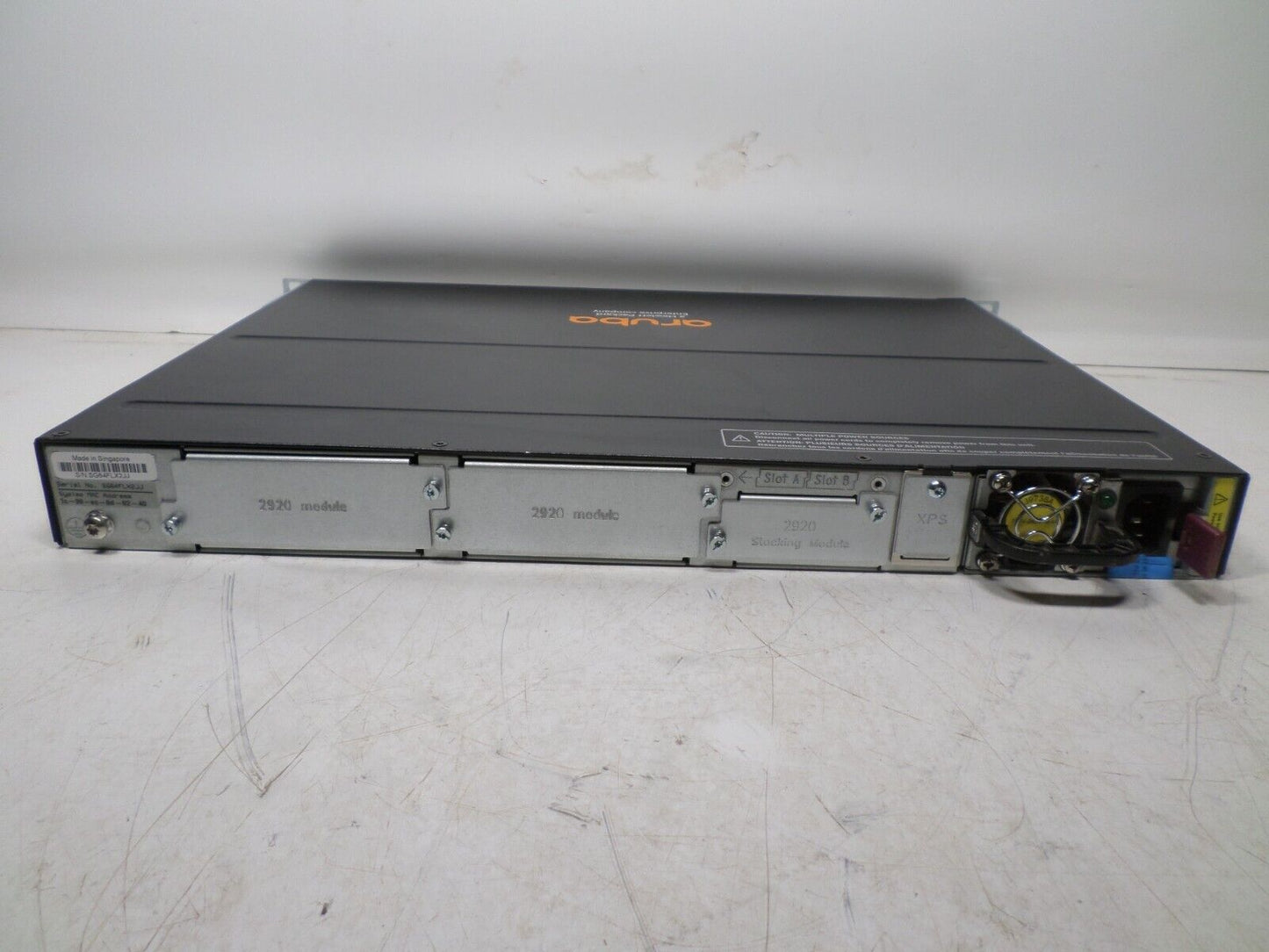HP Aruba | J9727A | 2920-24G 24 Port PoE Gigabit Switch - WITH EARS