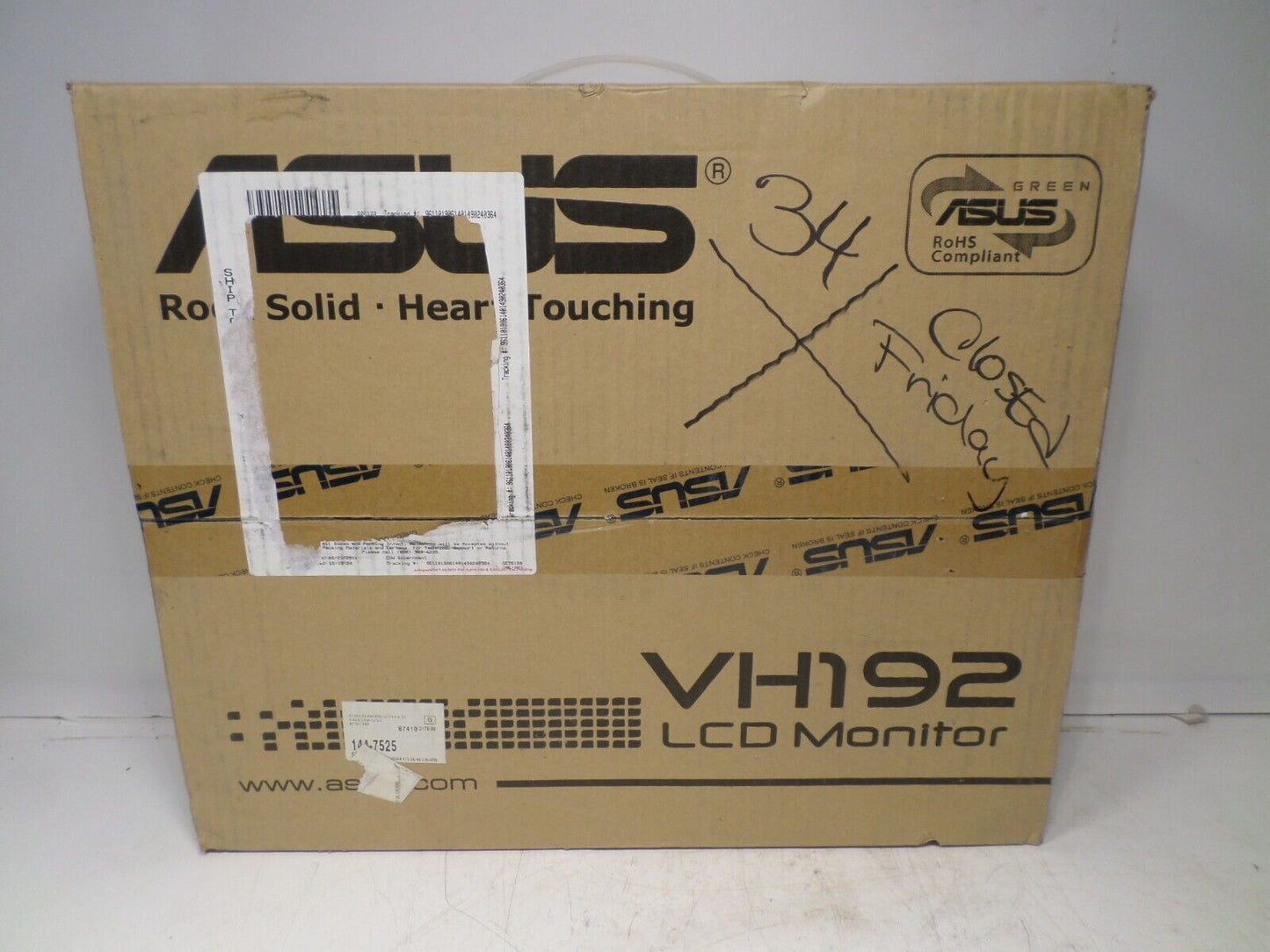 ASUS VH192 19-Inch Widescreen LED Monitor