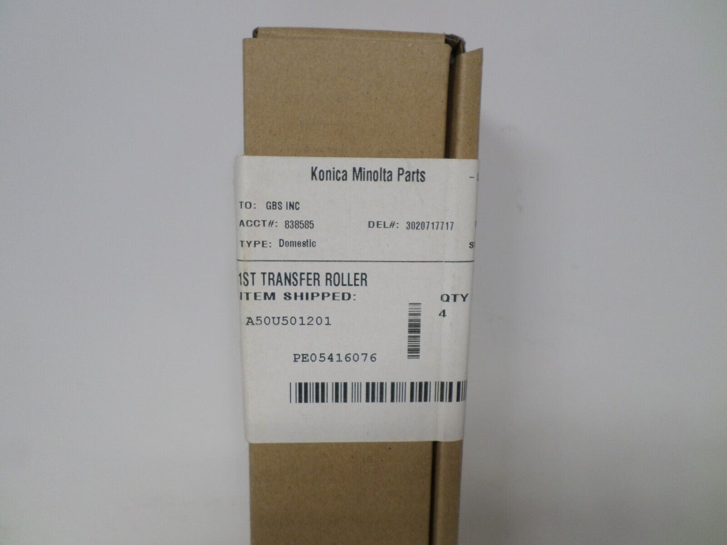 Konica Minolta 1st Transfer Roller for Accuriopress A50U501201