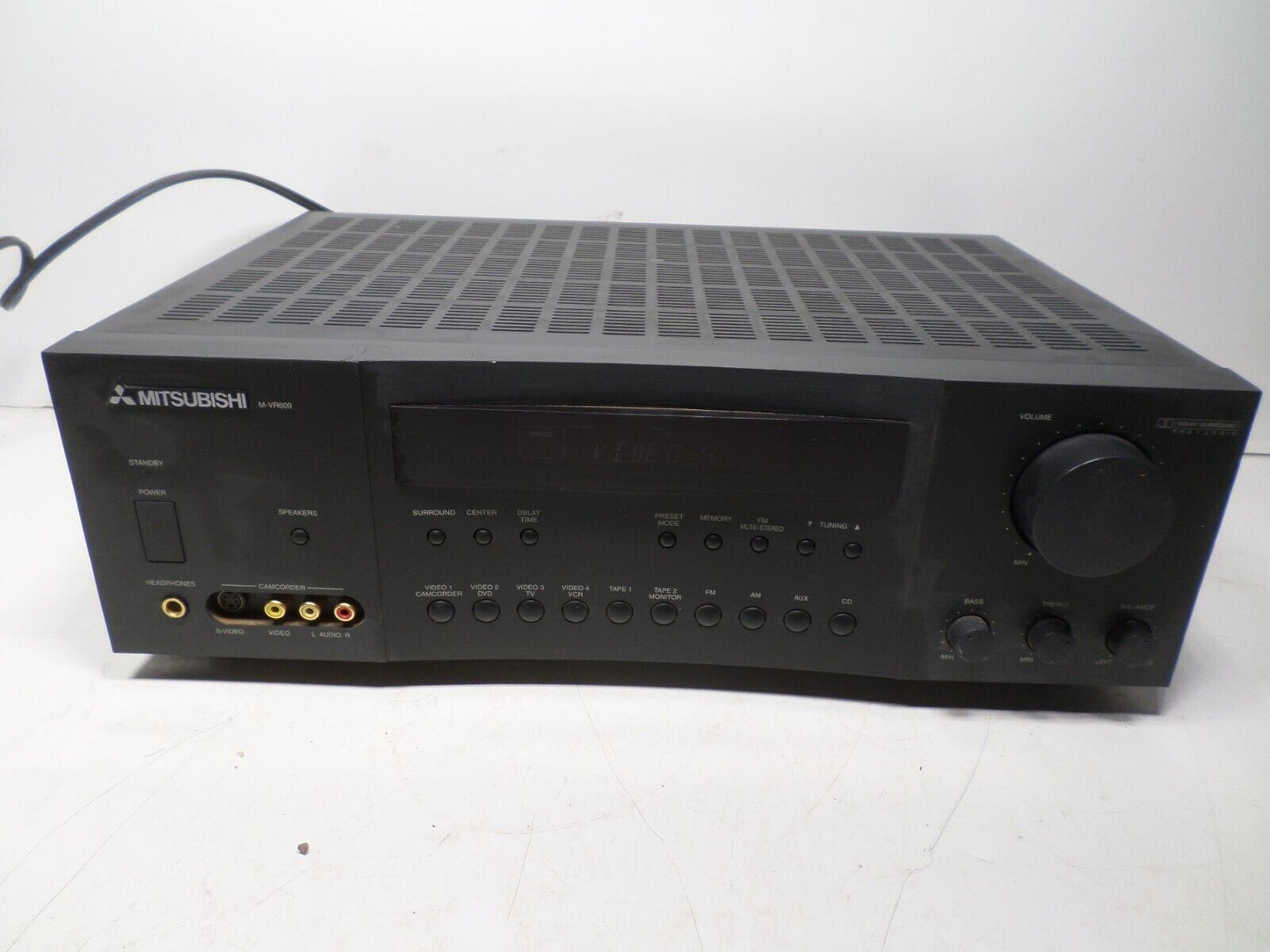 Mitsubishi M-VR600 Receiver HiFi Stereo Vintage 5.1 Channel Audio Home Theater