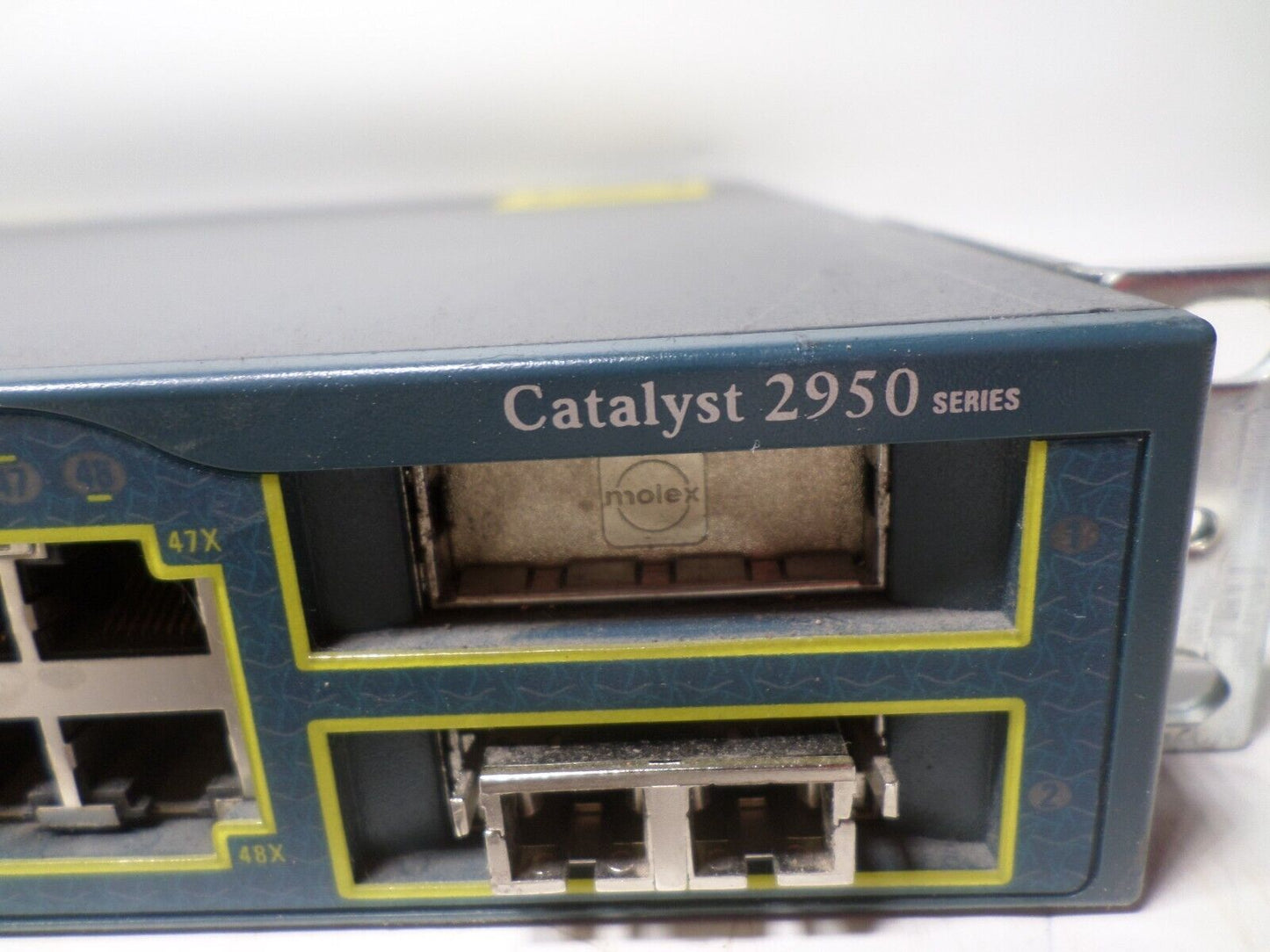 Cisco Catalyst WSC2950G48EI 48Ports Rack-Mountable Switch Managed stackable