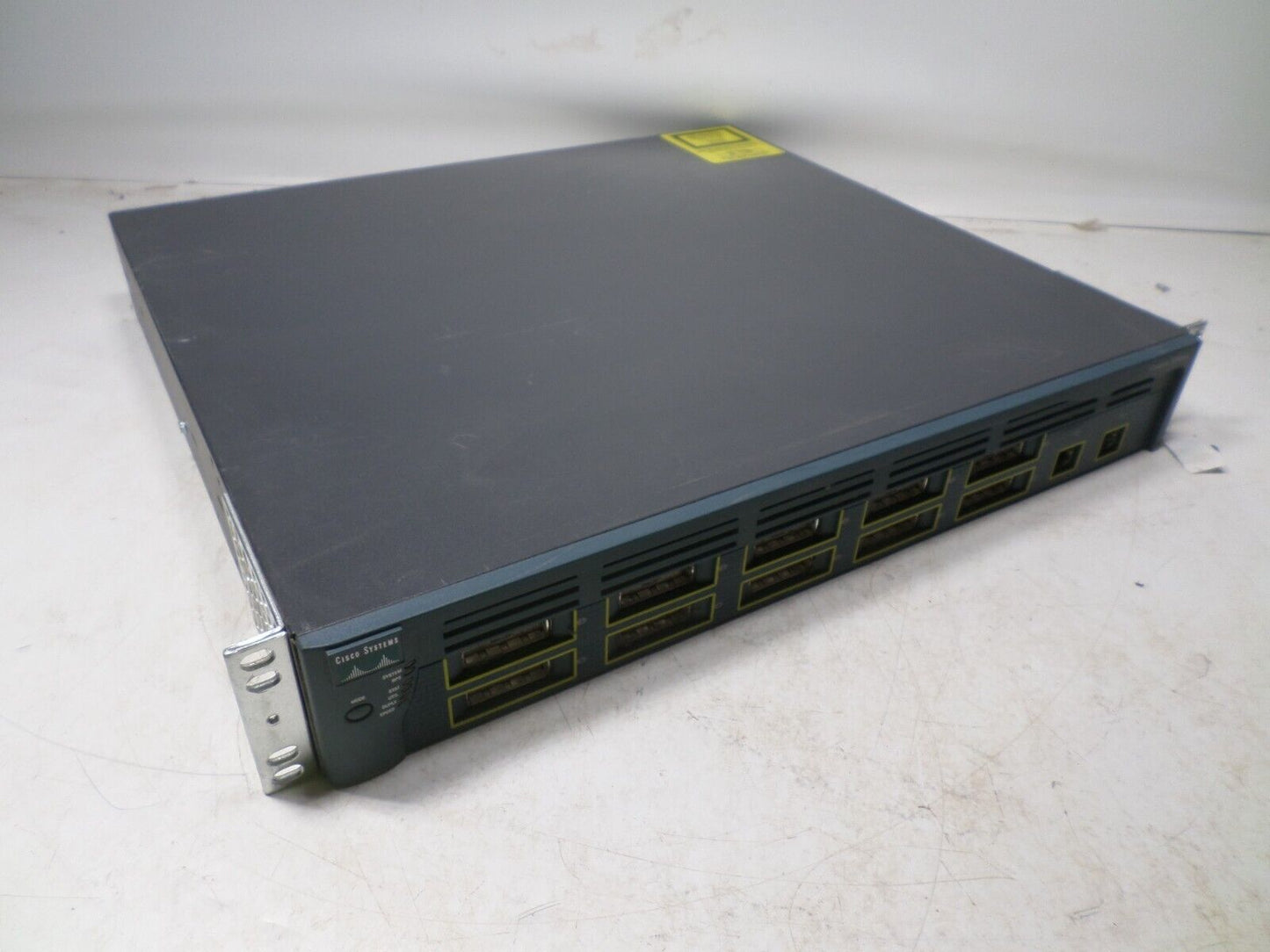 Cisco Catalyst WS-C3550-12G 10-Ports Rack-Mountable Ethernet Switch