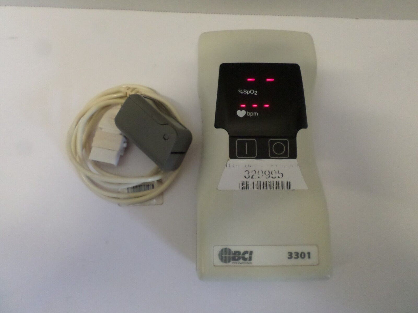 BCI 3301 OXIMETER with 3304 Spo2 Pulse-ox PROBE