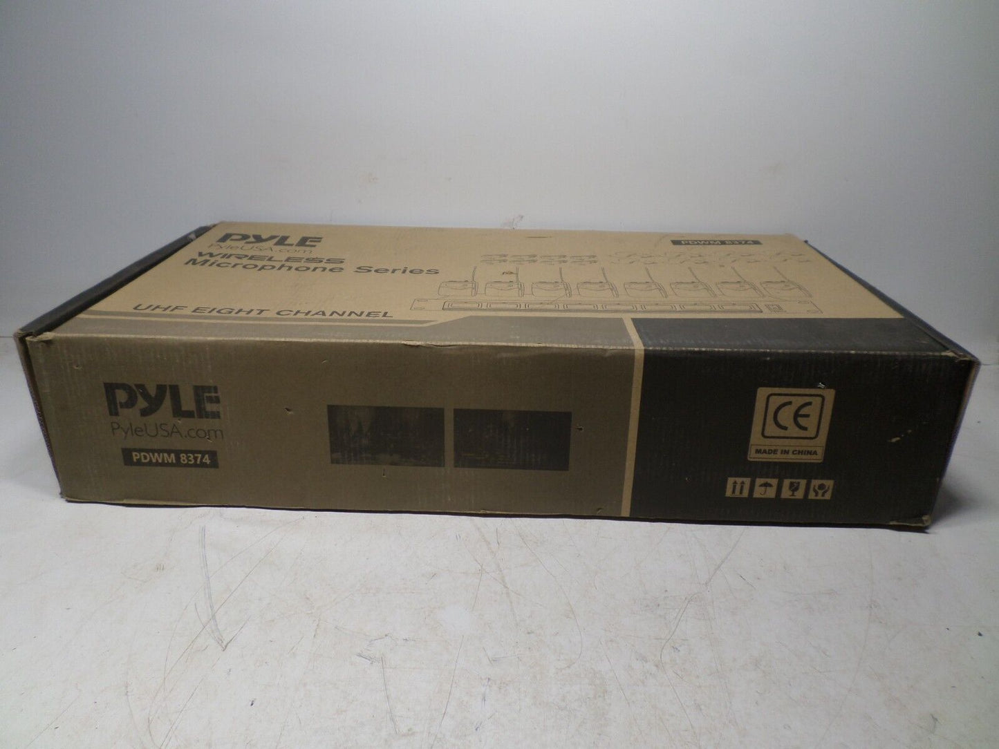 PYLE Pro 8-Channel, 8-Unit Microphone & Receiver System - PDWM8374