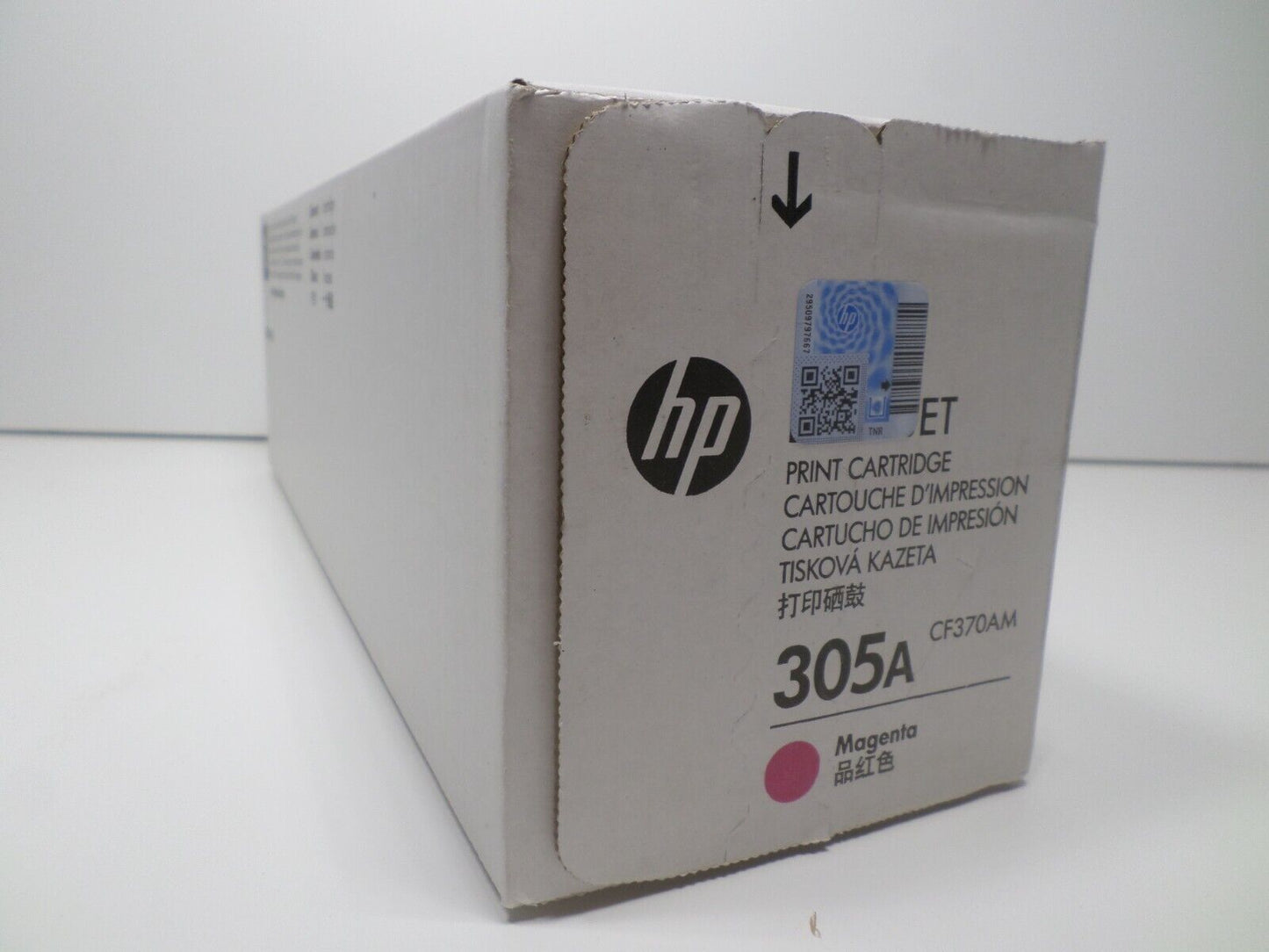 hp Laserjet Ink Cartridge 305a Magenta (CE413A), Genuine, Sealed