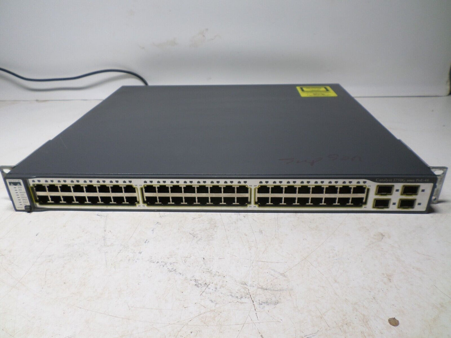 CISCO WS-C3750G-48PS-S 48-Port Gigabit Switch