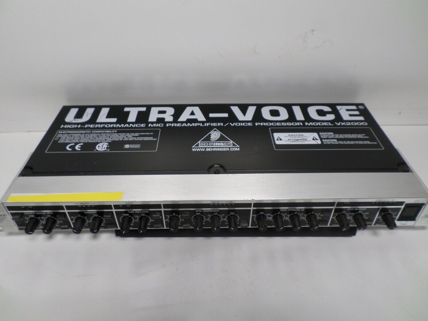 Behringer Ultra-Voice VX2000 High Performance Voice Processor