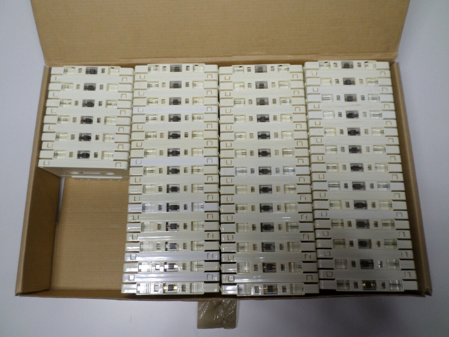 87 Count Audiotrack New Blank White  Cassette Tapes Blank Media