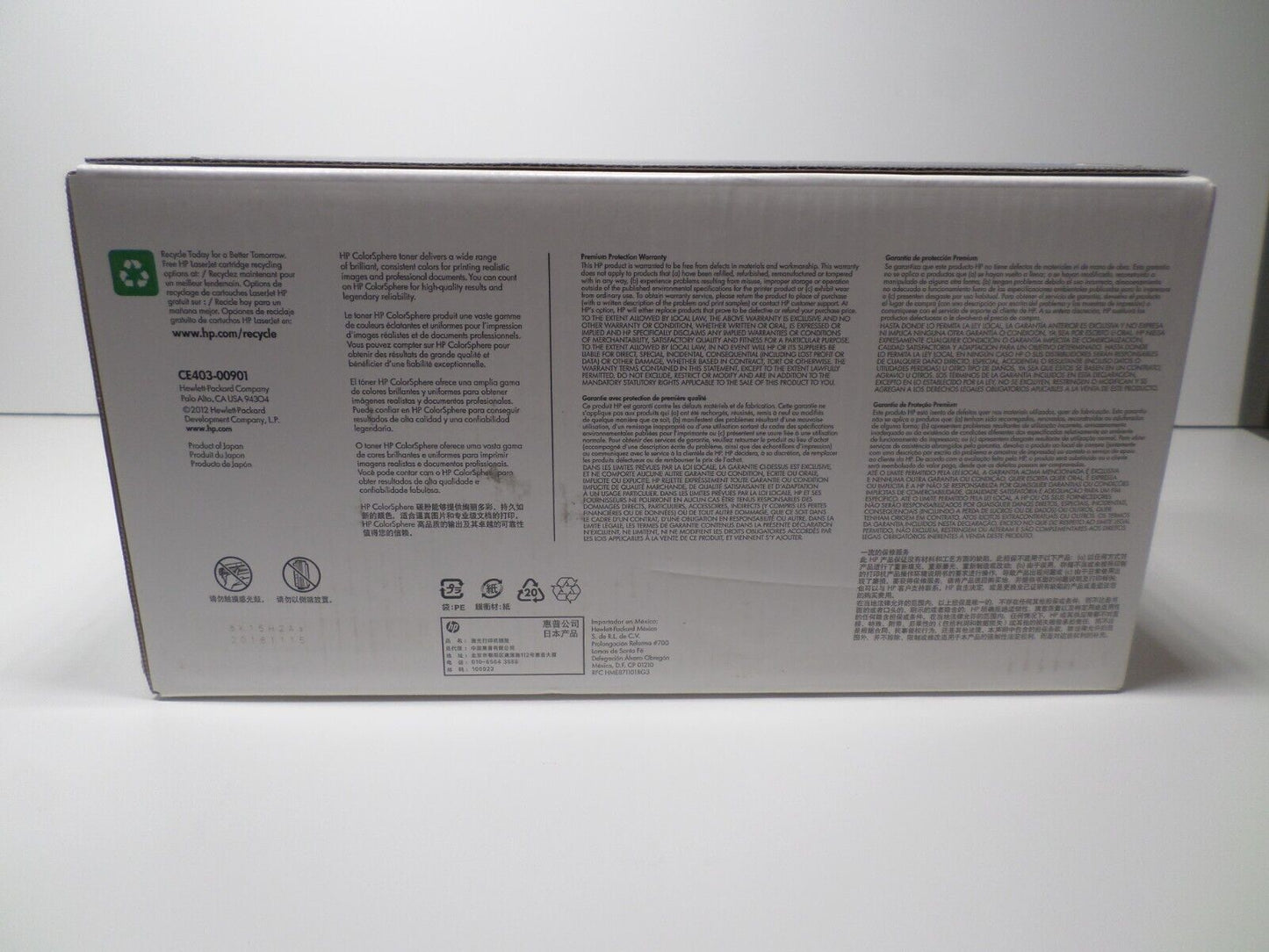 Genuine New HP 507A Magenta LaserJet Toner Cartridge, ~6,000 pages, CE403A