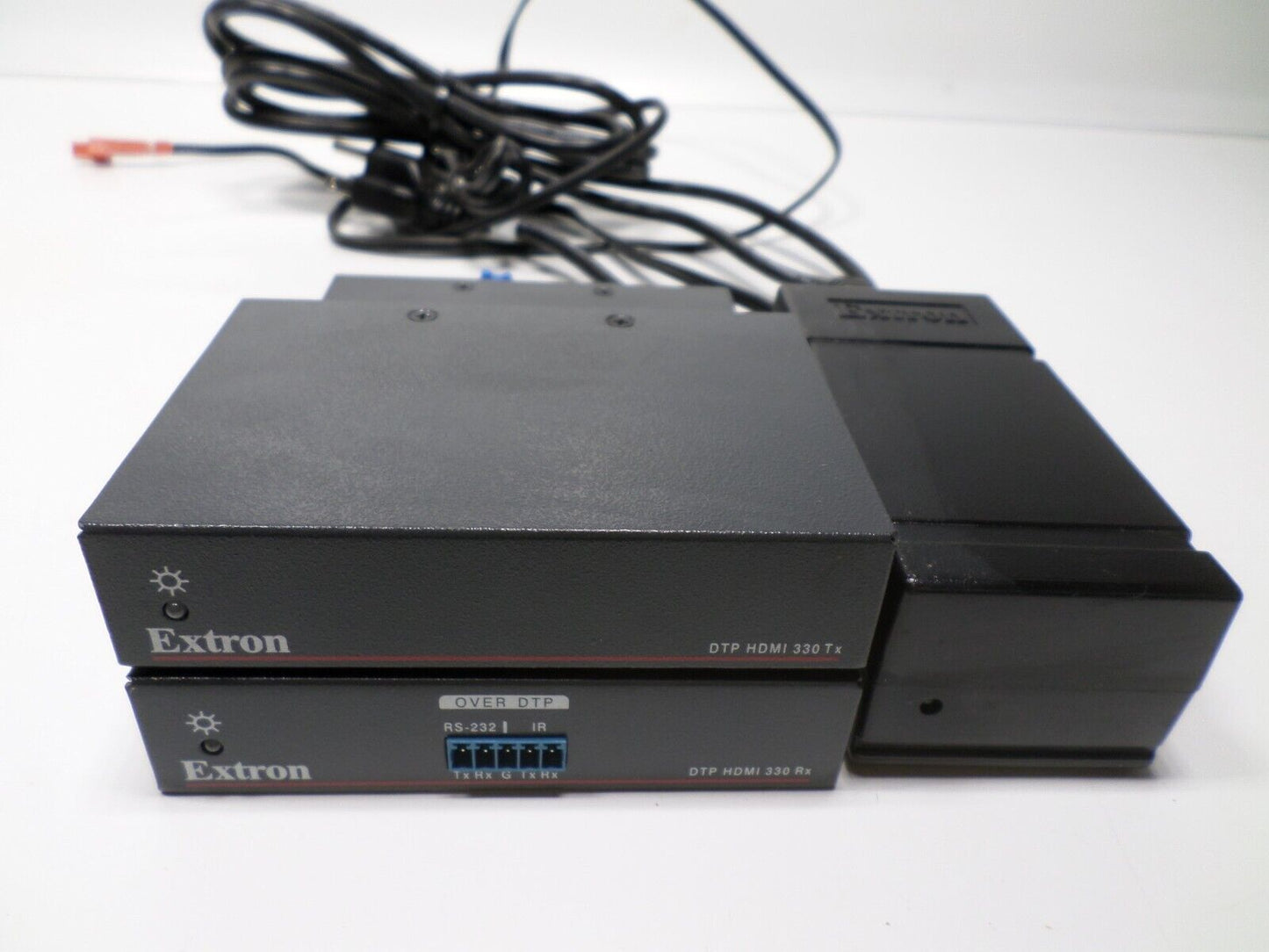 PAIR Extron DTP HDMI 330 RX / TX Twisted-Pair Extender + Power Supply