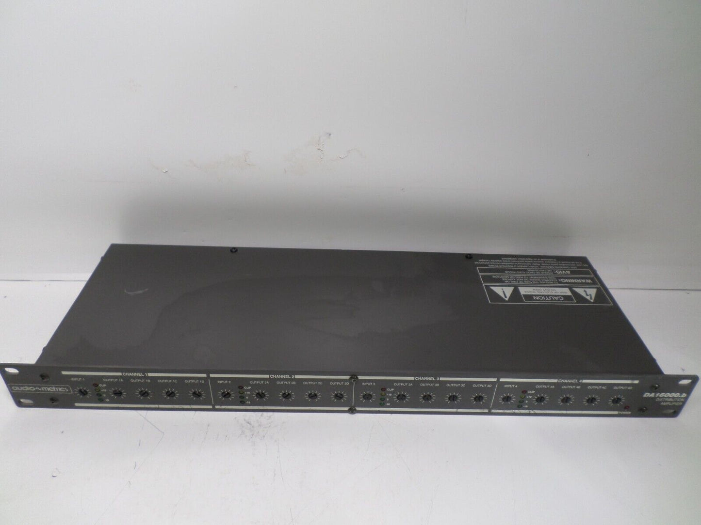 Audio-Metrics DA16000.b Four Channel Distribution Amplifier