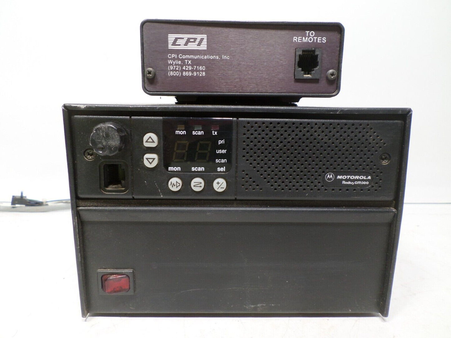 Astron SL-15R-RA 15 Amp Power Supply W/ Motorola Radius GM300