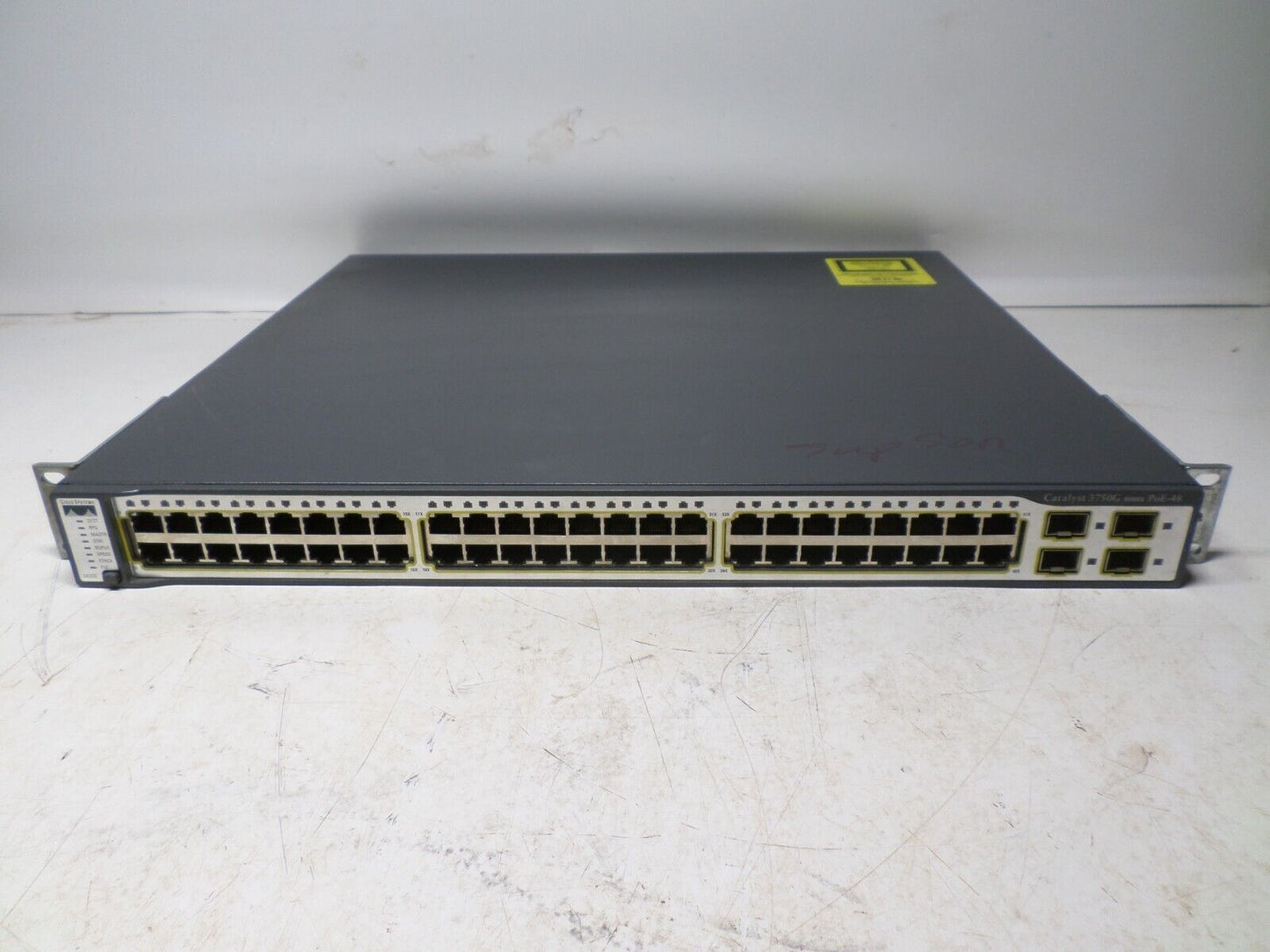 CISCO WS-C3750G-48PS-S 48-Port Gigabit Switch
