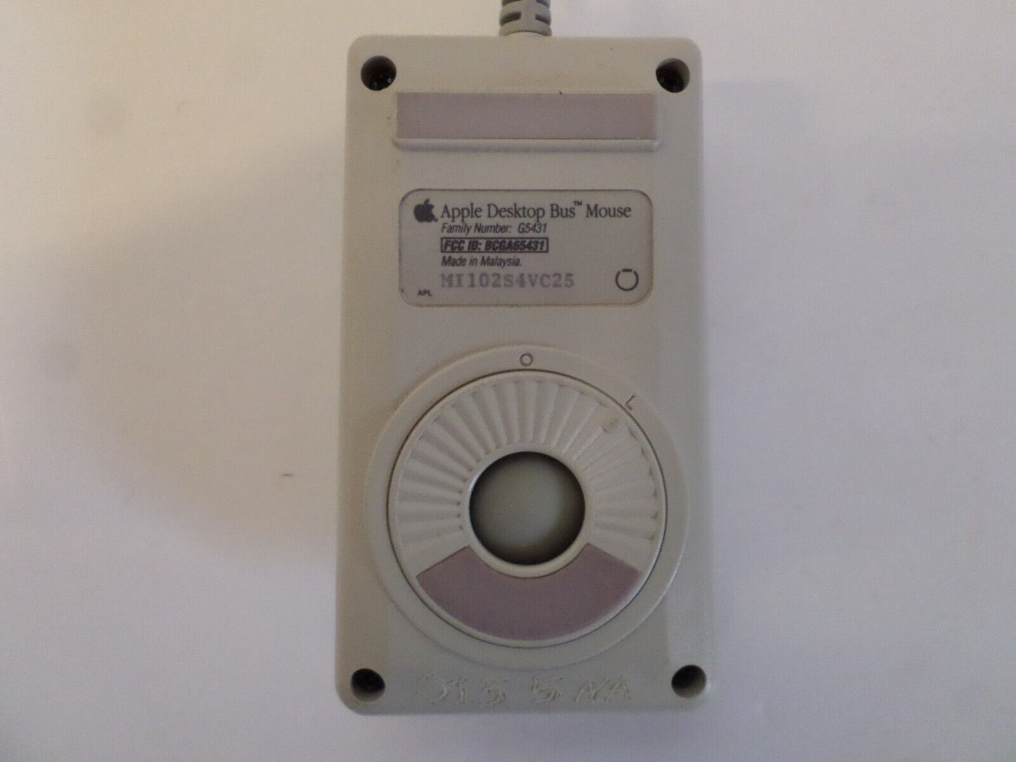 Apple Extended Keyboard Macintosh SE IIgs ADB Bus M0115 With Mouse & Cable! RARE