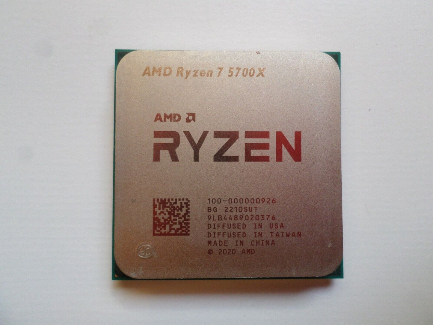 AMD Ryzen 7 5700X 8-Core 3.4GHz Socket AM4 65W CPU Desktop Processor