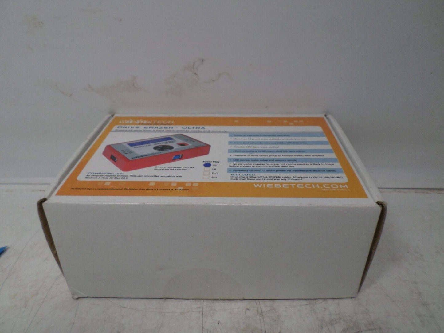 WiebeTech Drive eRazer Ultra Hard Drive Eraser (31550-0109-0000)