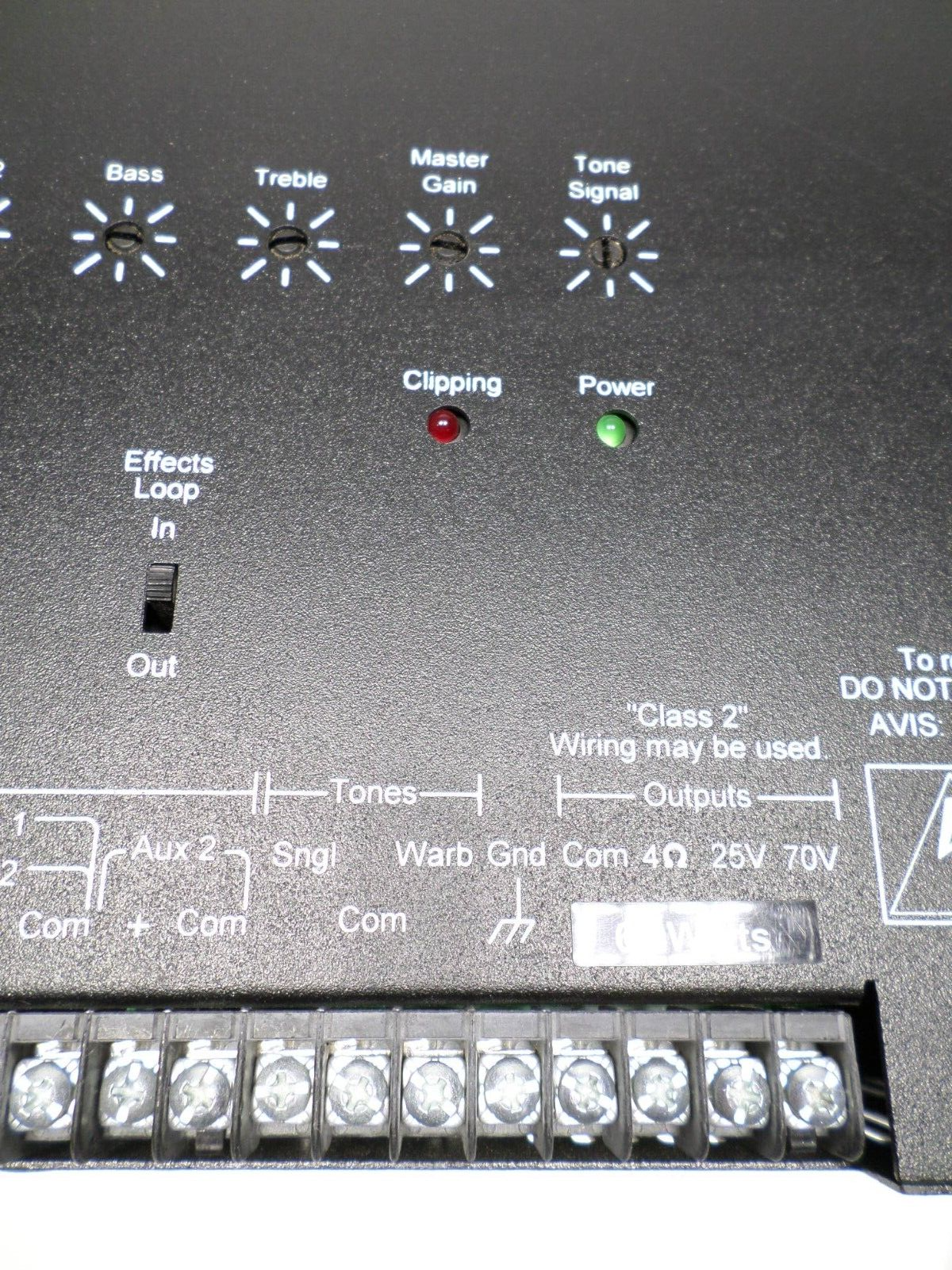 Amplifier Clarity SWM-60A Tested and Working!