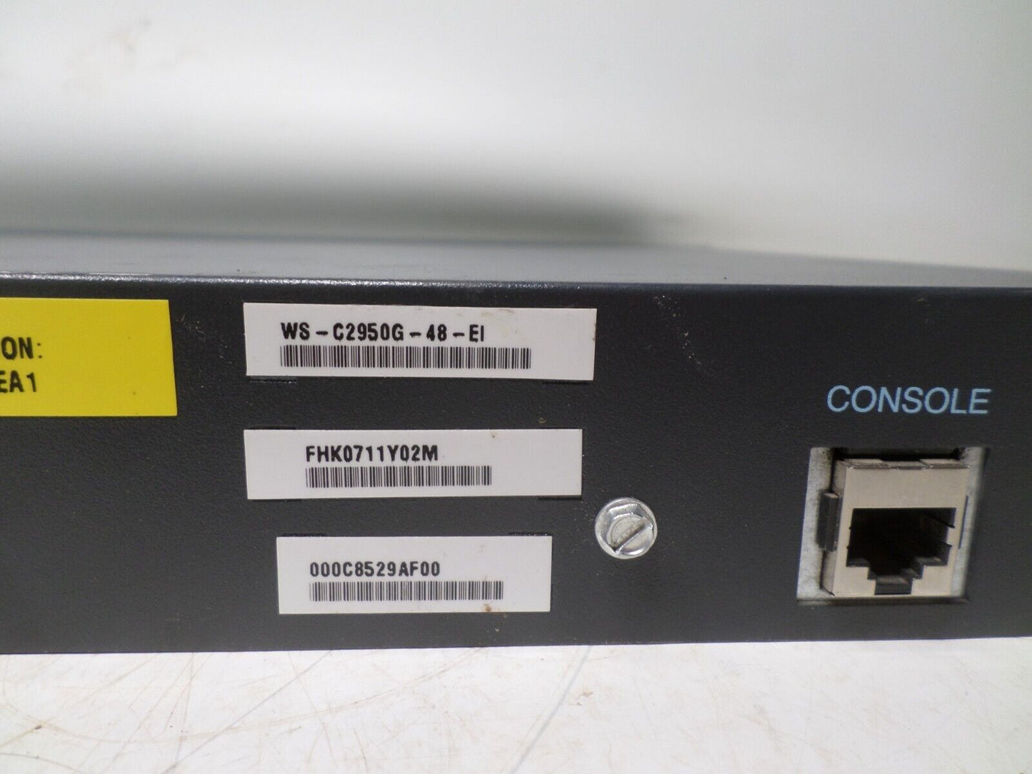 Cisco Catalyst WSC2950G48EI 48Ports Rack-Mountable Switch Managed stackable