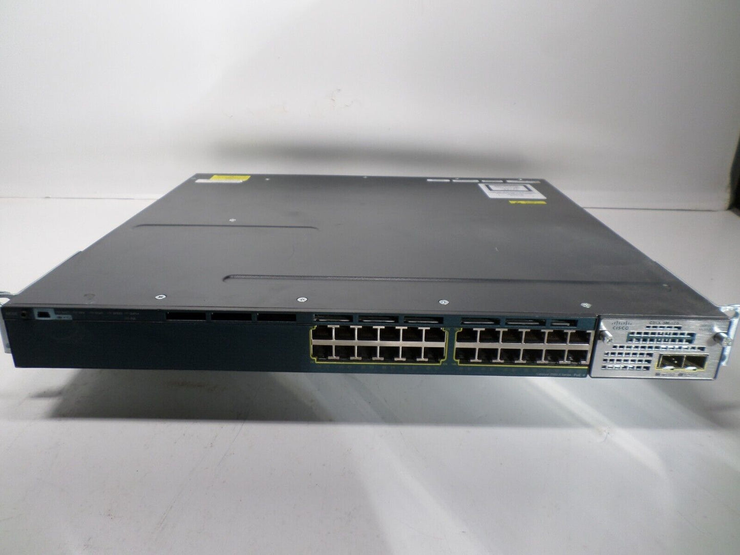 Cisco WS-C3560X-24P-S 3560X 24 Port Gigabit Ethernet Switch w/ C3KX-NM-10G