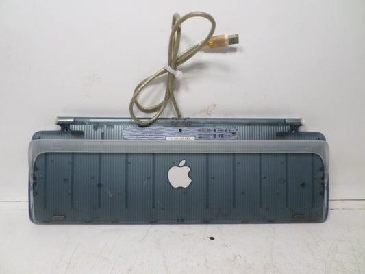 Vintage Apple USB Keyboard M2452 iMac Power Mac G3 G4 G5 Clear Gray