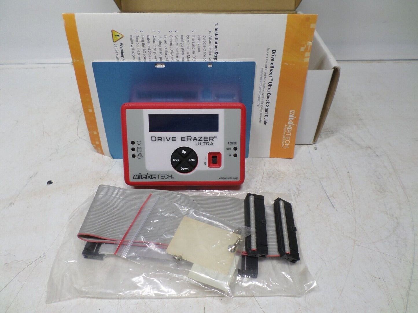 WiebeTech Drive eRazer Ultra Hard Drive Eraser (31550-0109-0000)