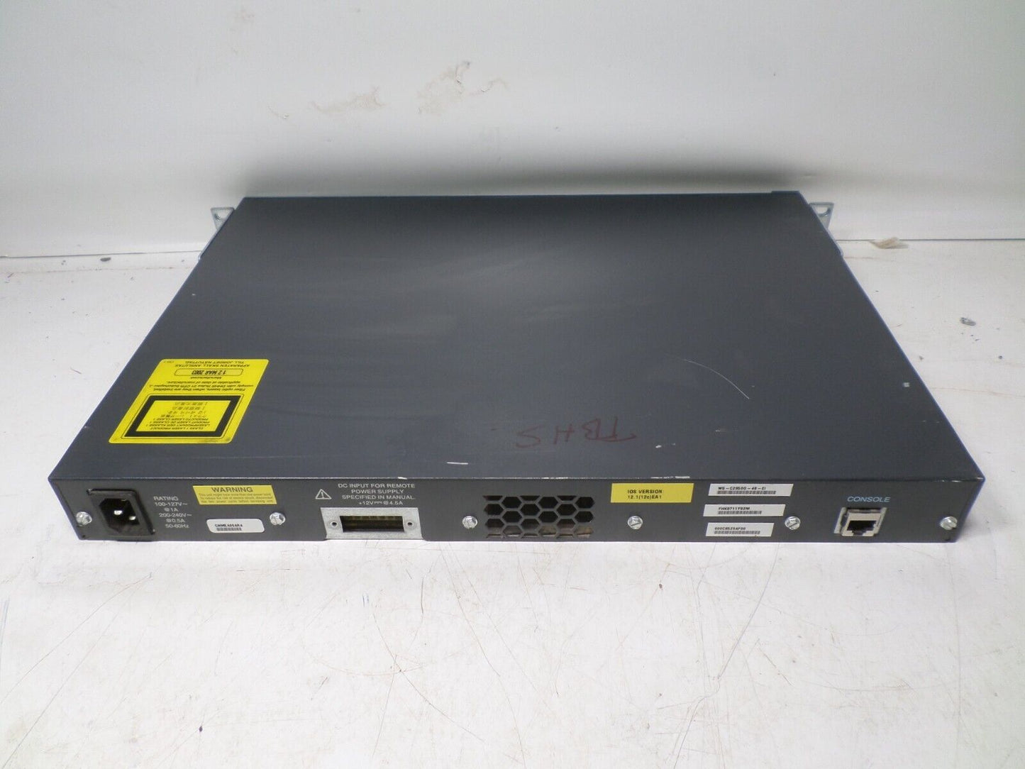 Cisco Catalyst WSC2950G48EI 48Ports Rack-Mountable Switch Managed stackable